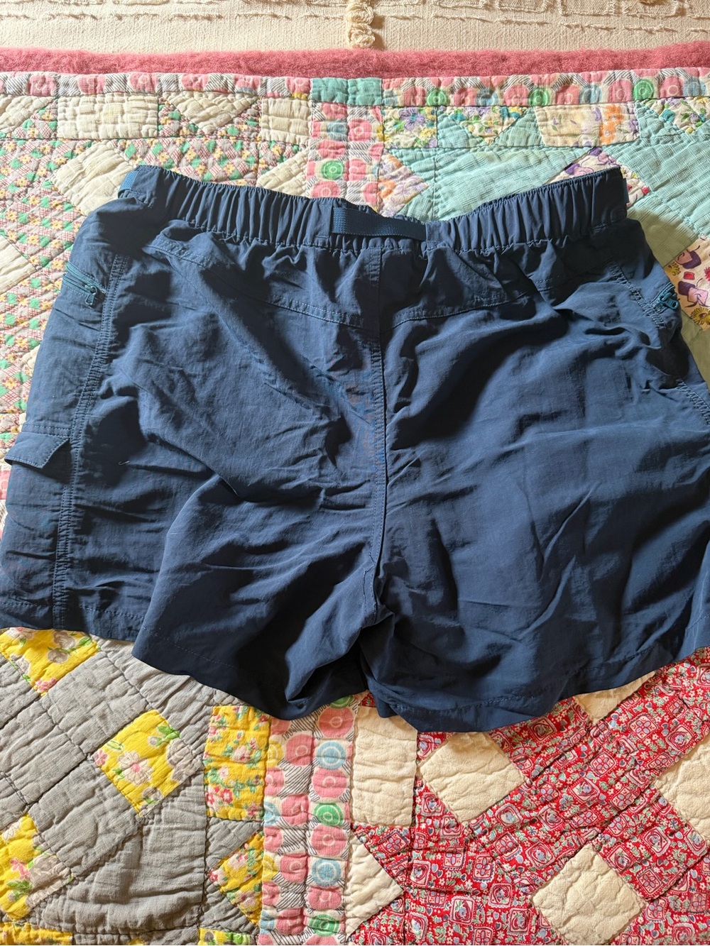 Patagonia Navy Blue Women's Cargo Shorts - Picture 3 of 5